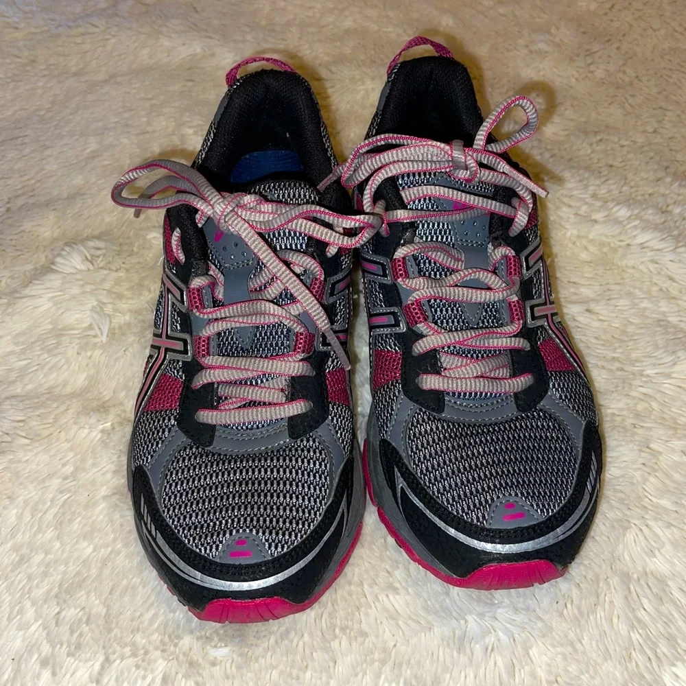 ASICS GEL VENTURE LADIES RUNNING SHOES SIZE 7 - Picture 5 of 9